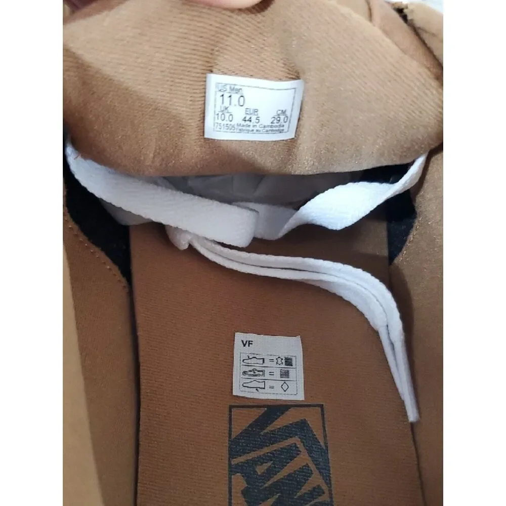 Vans Caldron Men's Suede Casual Sneakers Chipmunk Brown Size 11 NIB